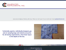Tablet Screenshot of calibrated.com